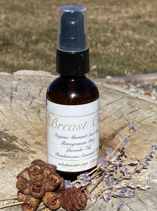 Natural Beauty Lavender Breast Massage Oil